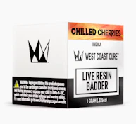Chilled Cherries - 1g Live Resin Badder (West Coast Cure)