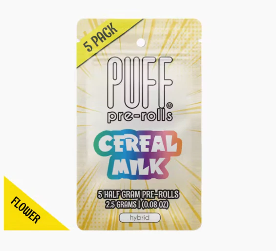 PUFF - Cereal Milk - 5pk Pre-rolls (Puff) Main Image