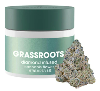 Grassroots - Orange Z Diamond Infused (3.5G Jar) Main Image
