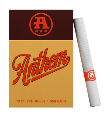 Anthem - Hybrid Blend 10 Pack Pre Roll - .35G (3.5G) Main Image