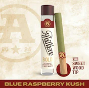 Blue Raspberry Kush Wood Tip Infused 1G Pre Roll