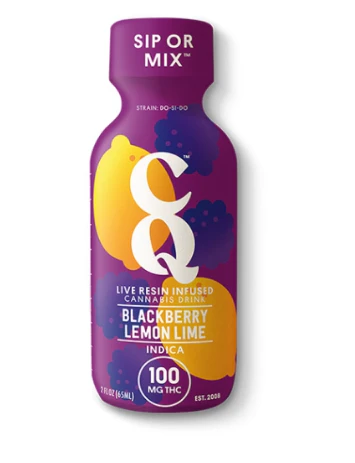 CQ Drinks - CQ Blackberry Lemon Lime Shot - 100MG 2FL OZ LR Drink Main Image
