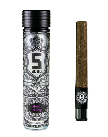 5 BORO - Hood Candy - 1.5G Glass-Tipped Blunt Main Image