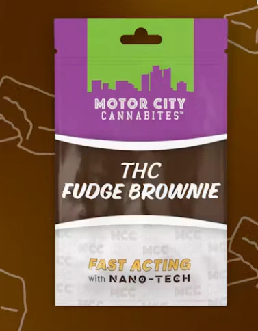 Motor City Cannabites - Motor City Cannabites | Fudge Brownie | 200 mg Main Image