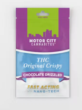 Motor City Cannabites - Motor City Cannabites | OG CRISPY CHOCOLATE DRIZZLED | 200 mg Main Image