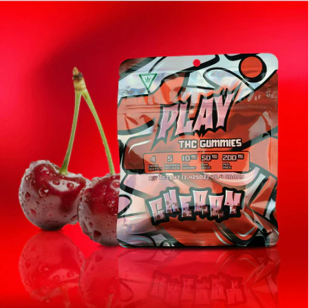 GNO Enterprise  - Tru Smoke - Play - Cherry 200 MG Gummies Main Image