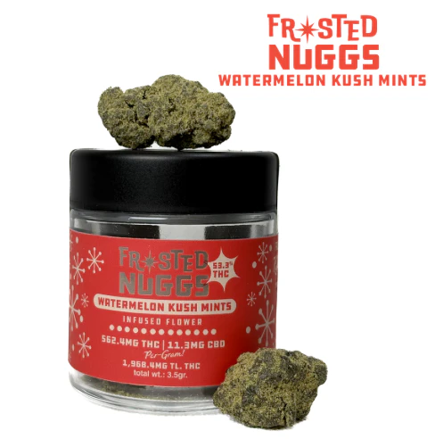 Kiefers - Watermelon Kush Mintz 3.5g Infused Flower - Indica Dominant | Kiefers Main Image
