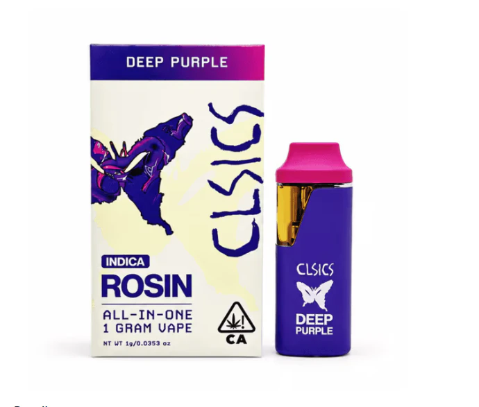 CLSICS - CLSICS Live Rosin All In One 1g Deep Purple Main Image