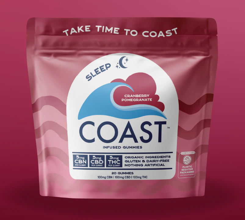 Coast Cannabis Co. - Coast Cannabis Co. 5:5:5 CBN/CBD/THC Cranberry Pomegranate 00619 Main Image