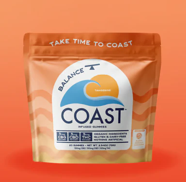 Coast Cannabis Co. - Coast Cannabis Co. 5:5:5 CBG/CBD/THC Tangerine 00618 Main Image