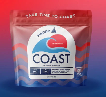 Coast Cannabis Co. - Coast Cannabis Co - 5mg THC Fruit Punch 00633 Main Image