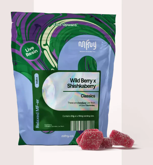 MFNY - MFNY | Edible | Live Resin Gummies | Wild berry x Shishkaberry | 10 pk | 100mg Main Image