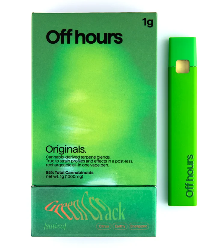 Off Hours - OFFHOURS - Green Crack - 1g AIO Main Image