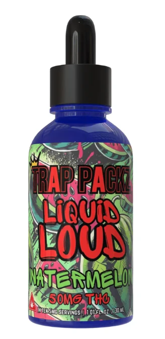 Trap Packz - Liquid Loud Watermelon 1oz 50mg Main Image
