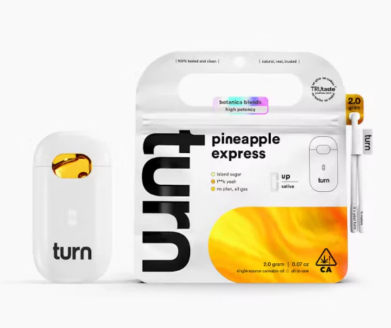 turn - Pineapple Express - 2g Botanica Blends Disposable (Turn) Main Image