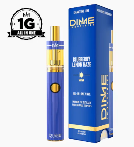 Dime Industries - Blueberry Lemon Haze - 1000mg All in One Device (Dime) Main Image