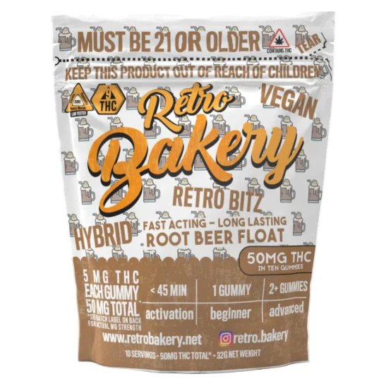 RETRO BAKERY - Root Beer Float gummies Main Image