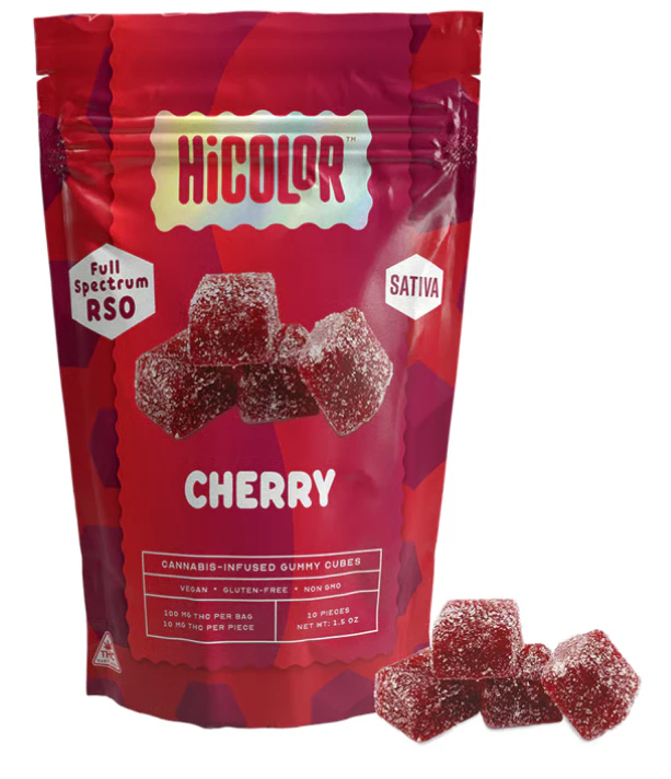 HiCOLOR - HiCOLOR | Edible | RSO Cherry | 10-pack | 100mg Main Image