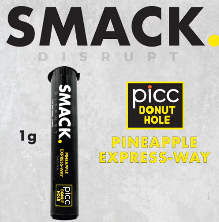 PICC - PICC | Pre-roll | Infused Pre-Rolls | Smack - Infused - Pineapple Express-way | 1g Main Image
