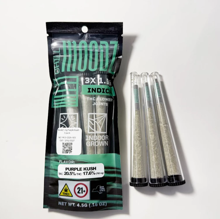 Moodz - Moodz - Purple Kush - 3-Pack Prerolls Main Image