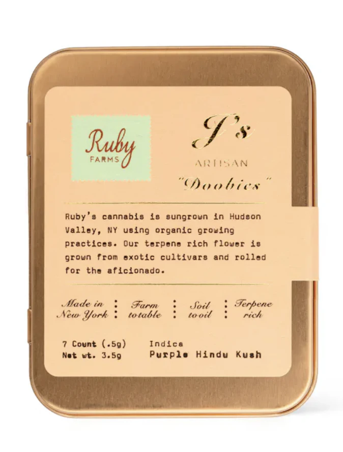 Ruby Farms - Ruby Farms | Durban Poison | Doobies | 7 Count | Net 3.5G (.5g) Main Image