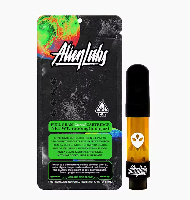 Alien Labs - Alien Labs 1g Cured Resin Cart Dark Web (I) Main Image