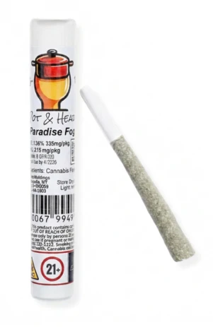 Pot & Head - Pot & Head | Pre-roll | Paradise Fog | 1g Main Image
