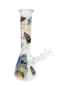 10" Glow in the Dark Cosmic Astronaut Bong