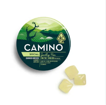 Camino - SPARKLING PEAR SOCIAL GUMMIES - CAMINO - 2mg Main Image