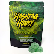 Hashtag Honey - Green Apple - 100mg Live Resin Gummies