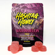 Hashtag Honey - Watermelon - 100mg Live Resin Gummies