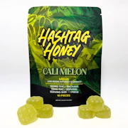 Hashtag Honey - Cali Melon - 100mg Live Resin Gummies