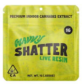 Wavvy - Live Resin - Lemon Pop  - Shatter - 1G