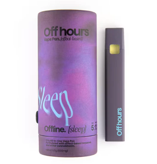 Off Hours - Off Hours- 0.5g All In One Vape- Offline (Sleep) Main Image