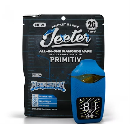 Jeeter - JEETER AIO: Megachron 1g Premium Liquid Diamonds Game Day AIO (I) Main Image