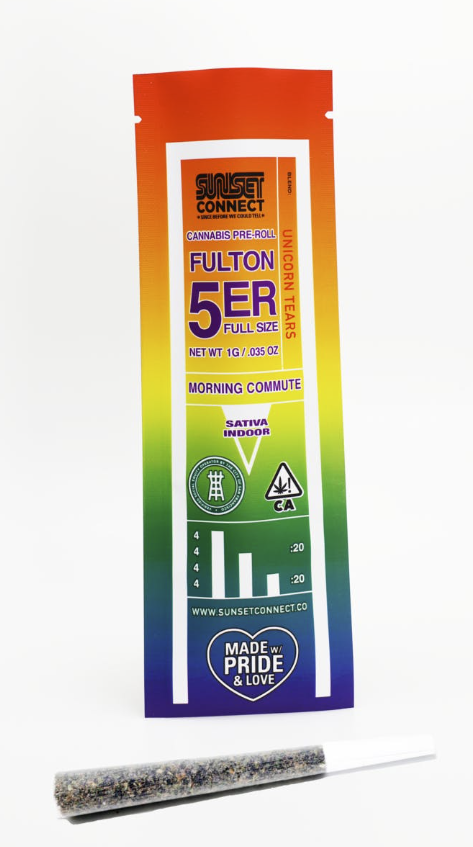 Sunset Connect: Indoor Preroll 1G Fulton 5er Sativa Unicorn Tears