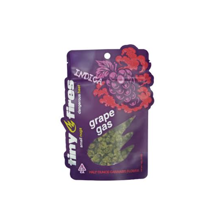 Tiny Fires: Flower 3.5g Indica - Grape Gas