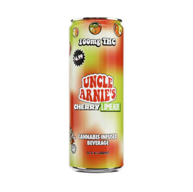 Uncle Arnies - Uncle Arnie's - Beverage 12oz - Cherry Limeade 100mg Main Image