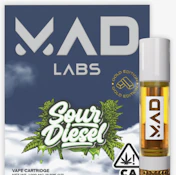 MAD LABS 1G Sour Diesel Cartridge