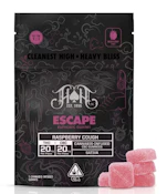 Heavy Hitters - Raspberry Cough Escape - Gummies - 10pk - 100mg THC/ 100mg CBC