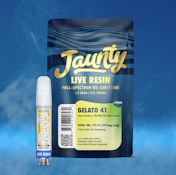 Jaunty- Gelato 41- 1g Live Resin Cart