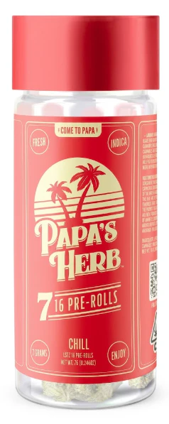 Papa's Herb - Papas Herb - Peanut Butter Breath - Prerolls - 7pk - 7g Main Image