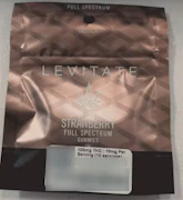 Strawberry 100mg Live Resin Gummy Brick - Indica | Levitate