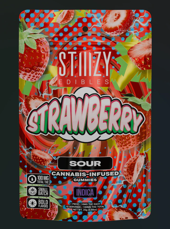 STIIIZY - Stiiizy - Sour Strawberry - 100mg Main Image