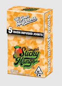 YH - Sticky Mango - Live Hash Infused Preroll - 5pk