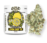 Claybourne Gold Cuts - Large Bud - 3.5g - Indoor Lemon Drop Top