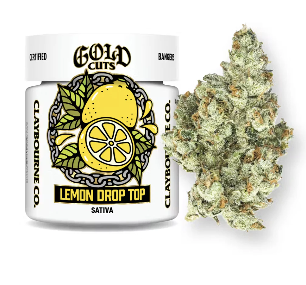 Claybourne Co. - Claybourne Gold Cuts - Large Bud - 3.5g - Indoor Lemon Drop Top Main Image