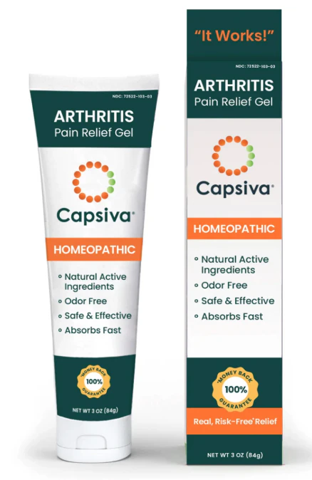 Capsiva - Capsiva GEL - Homeopathic Arthritis Pain Relief Main Image