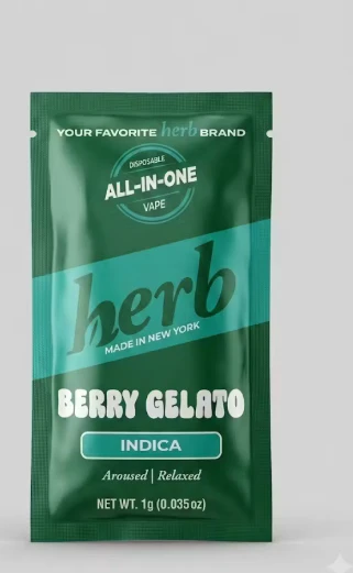 Herb - Herb - Berry Gelato - 1g AIO Main Image
