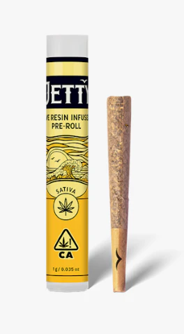 Jetty Extracts -  Sour Diesel x Sour Breath - 1g (S) - Live Resin Infused - Jetty Main Image